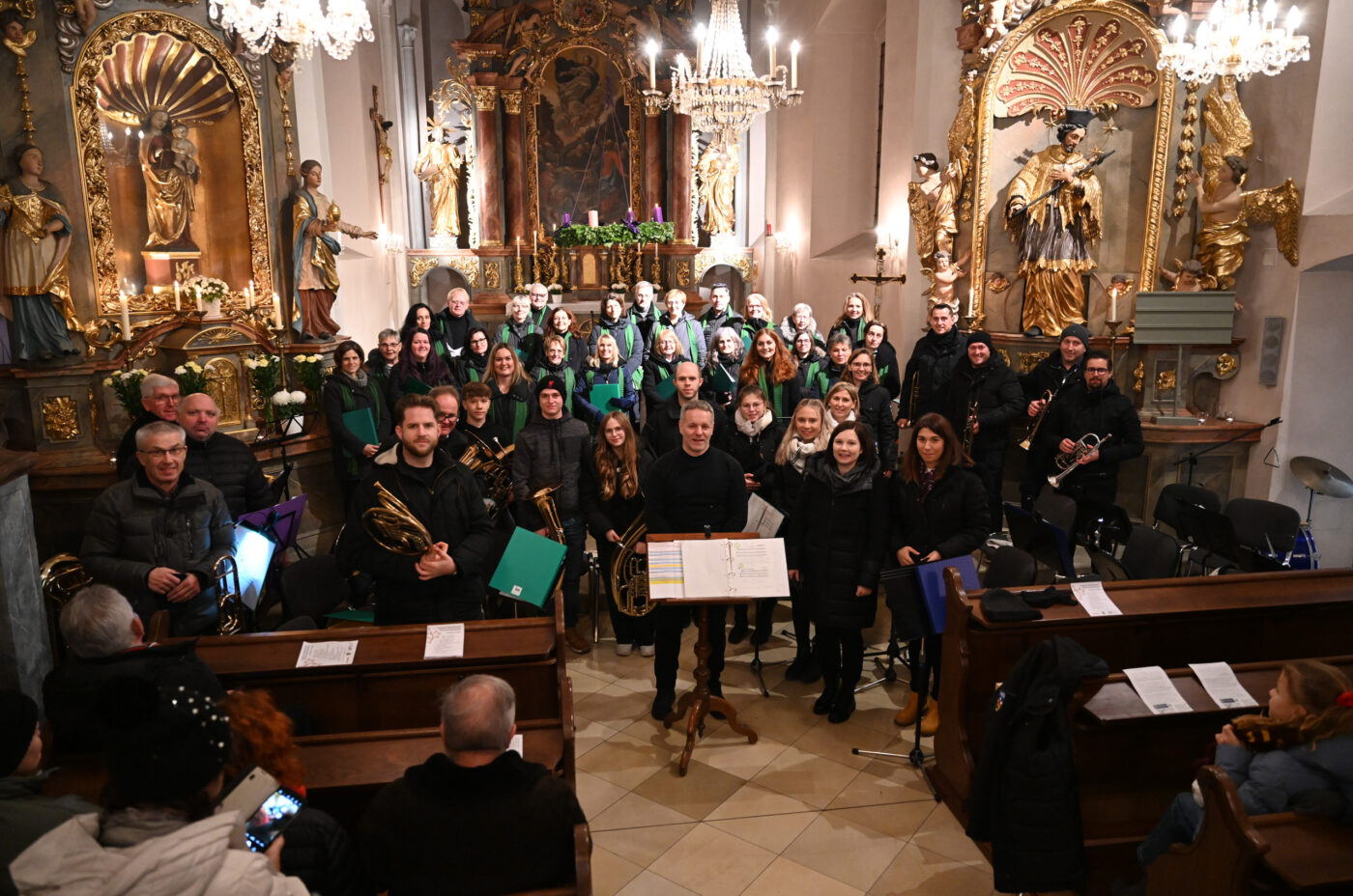 Adventkonzert in der Pfarrkirche Gnadendorf - HORCH und Musikkapelle.